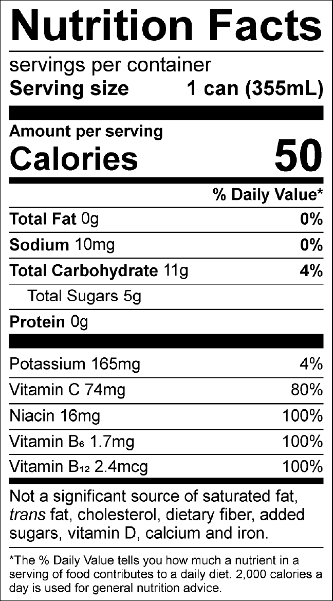 Botany Balance Adaptogenic Elixir: Blueberry, Mango & Acai