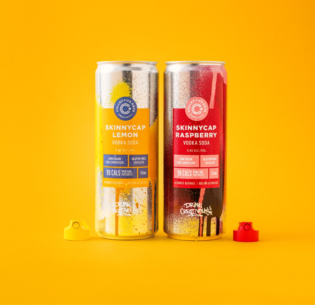 Introducing SkinnyCap Vodka Sodas