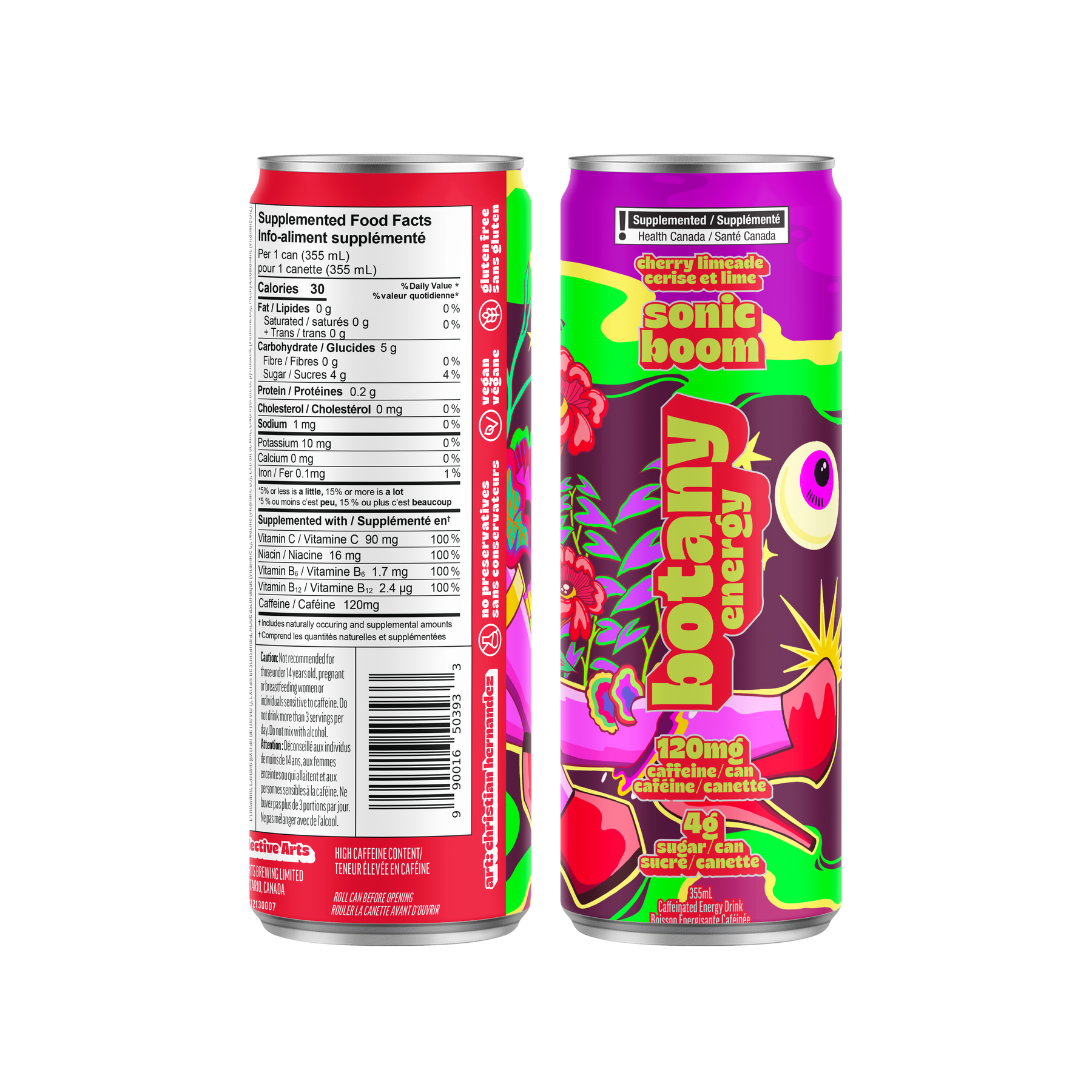 Botany Energy Sonic Boom Cherry Limeade