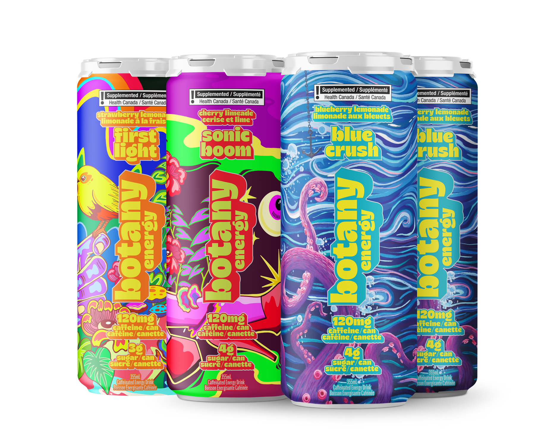 Botany Energy Berry Lemonade Sampler 6-Pack