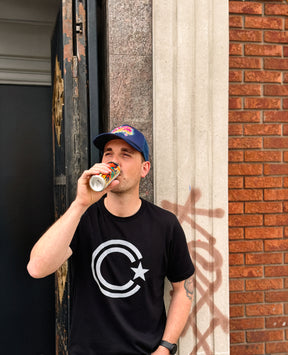 C-Star Tee - Gray & Black