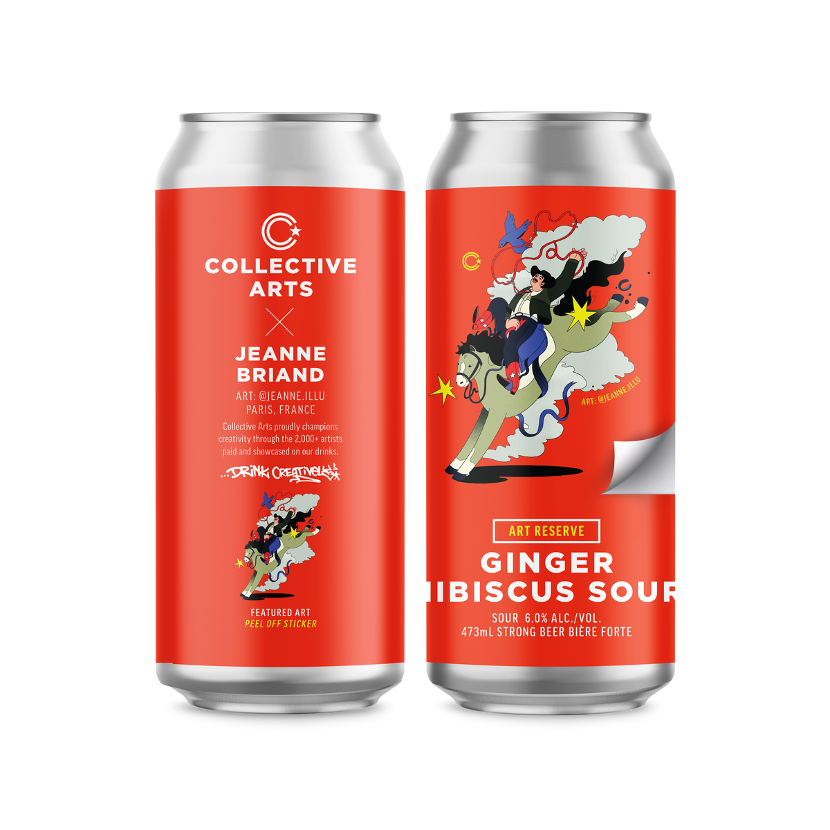 Ginger Hibiscus Sour | Art Reserve