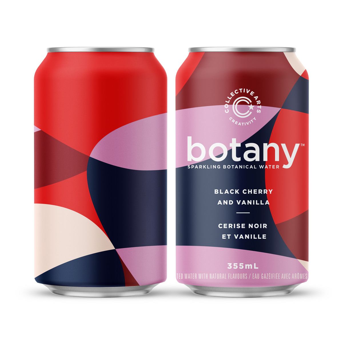 Black Cherry & Vanilla Sparkling Botanical Water